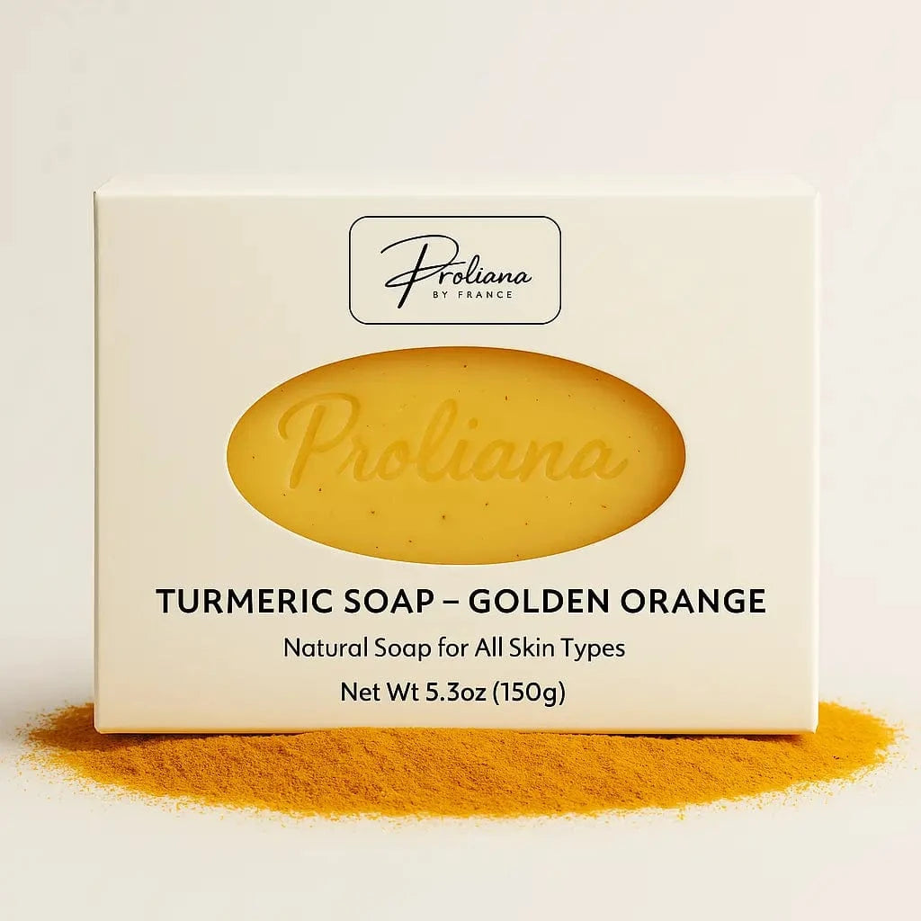 Golden Orange Bi Face - Turmeric soap 150gr - Proliana Nigeria
