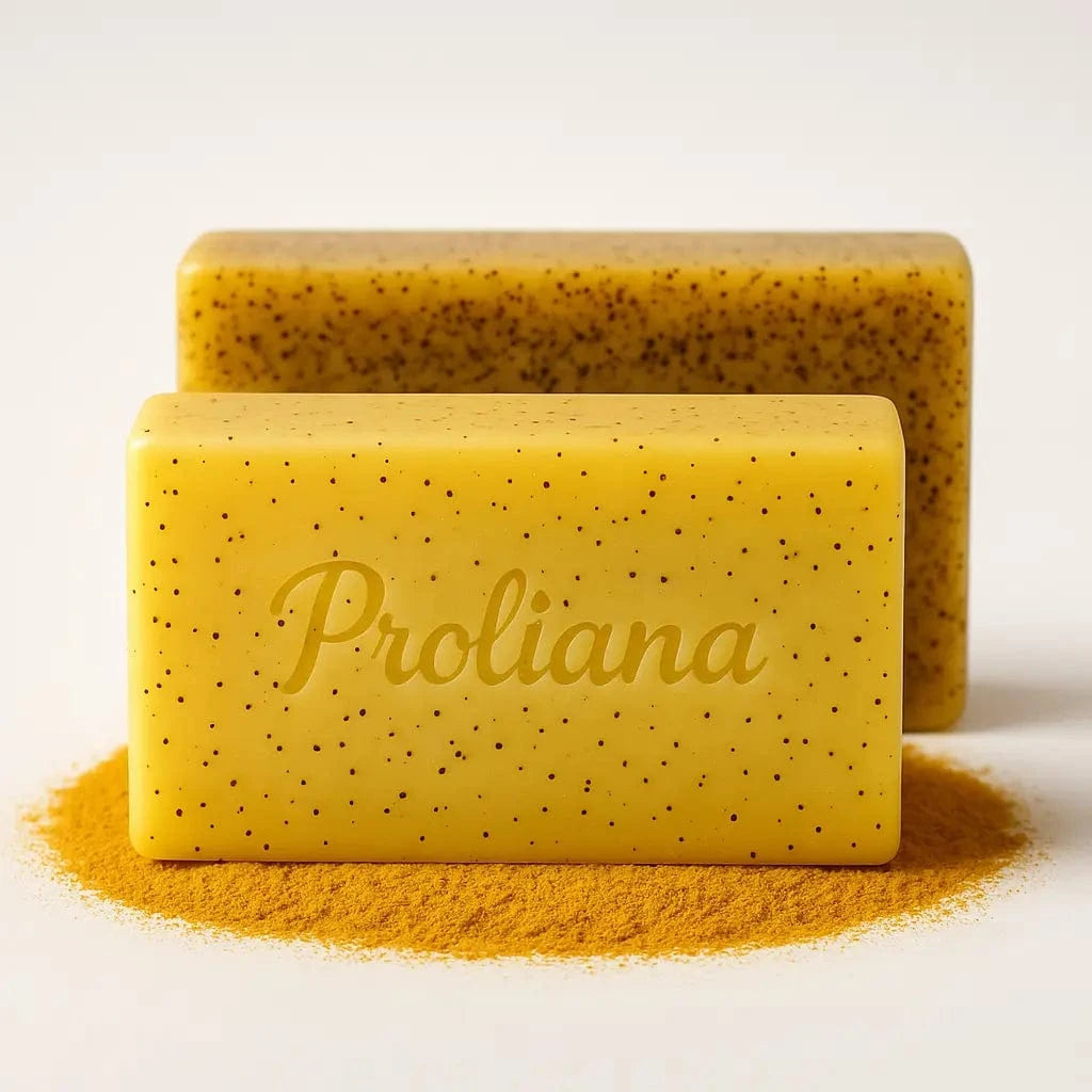 Golden Orange Bi Face - Turmeric soap 150gr - Proliana Nigeria
